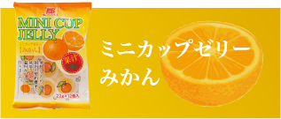 フルーツバスケットのミニカップゼリーみかん