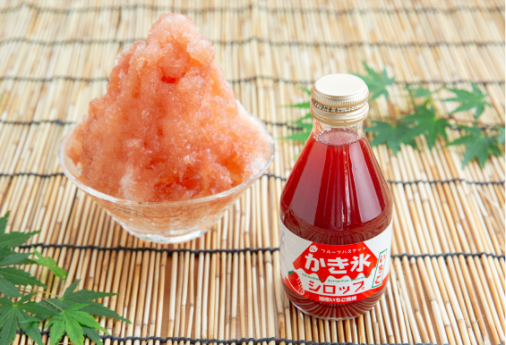 フルーツバスケットのかき氷シロップ いちご