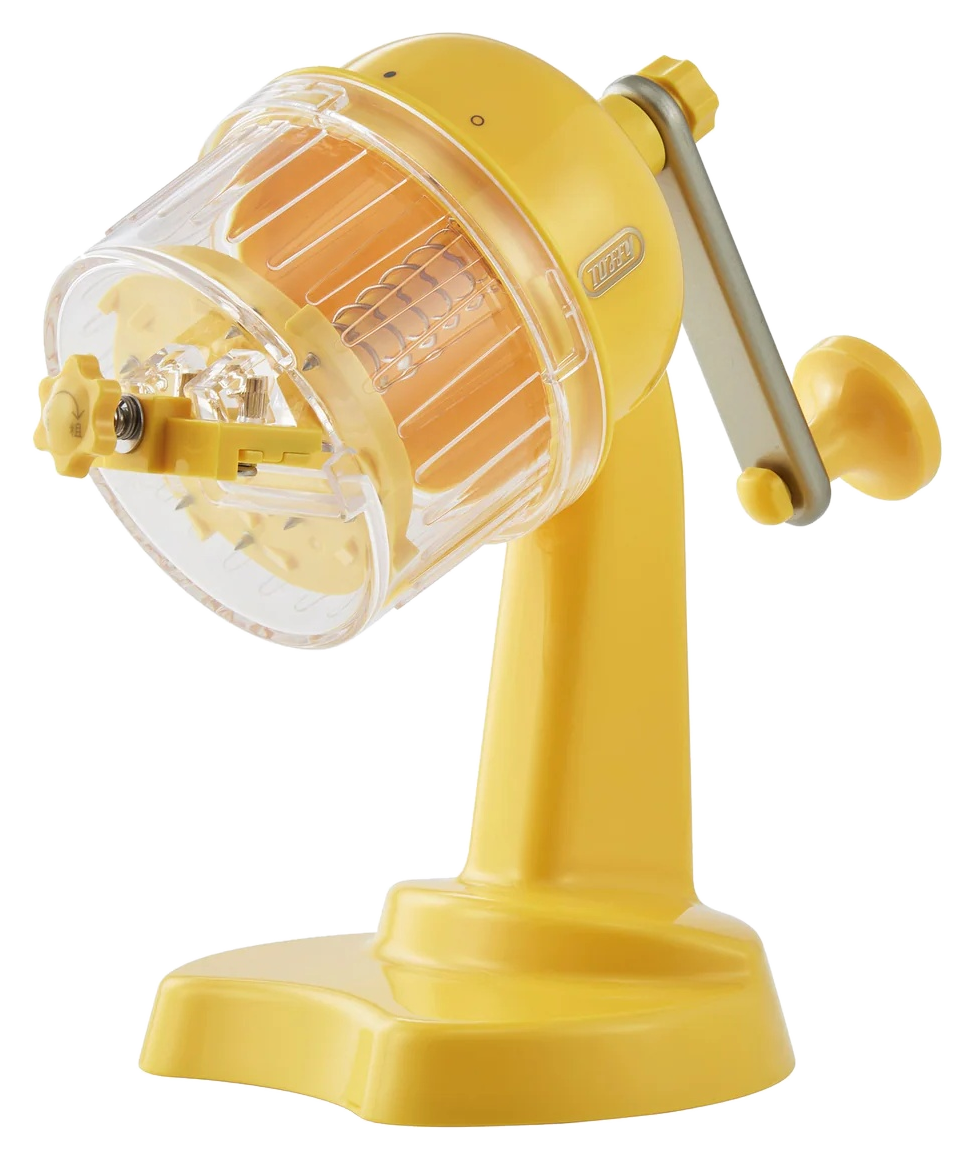 カナリアイエローのToffyかき氷器