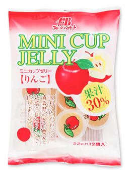 ミニカップゼリー りんご