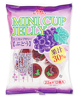 ミニカップゼリー ぶどう