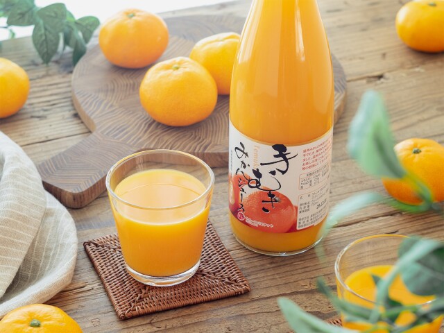 手剥きみかんジュース