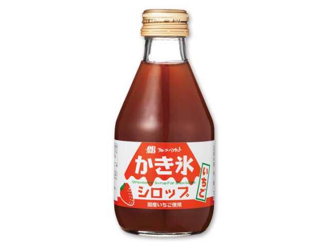 かき氷シロップいちご